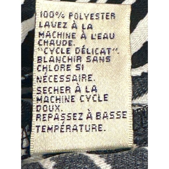 Allison Daley 18 Zebra Statement Blouse Artwear Oversized Bold Graphic Retro - Picture 9 of 12